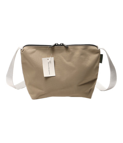 HERVE Chapelier ナイロンスクエアショルダーバッグM マスティック×シルバー 1752N レディース エルベシャプリエ