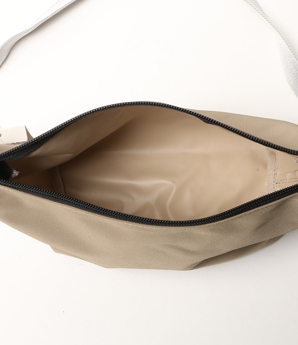 HERVE Chapelier ナイロンスクエアショルダーバッグM マスティック×シルバー 1752N レディース エルベシャプリエ