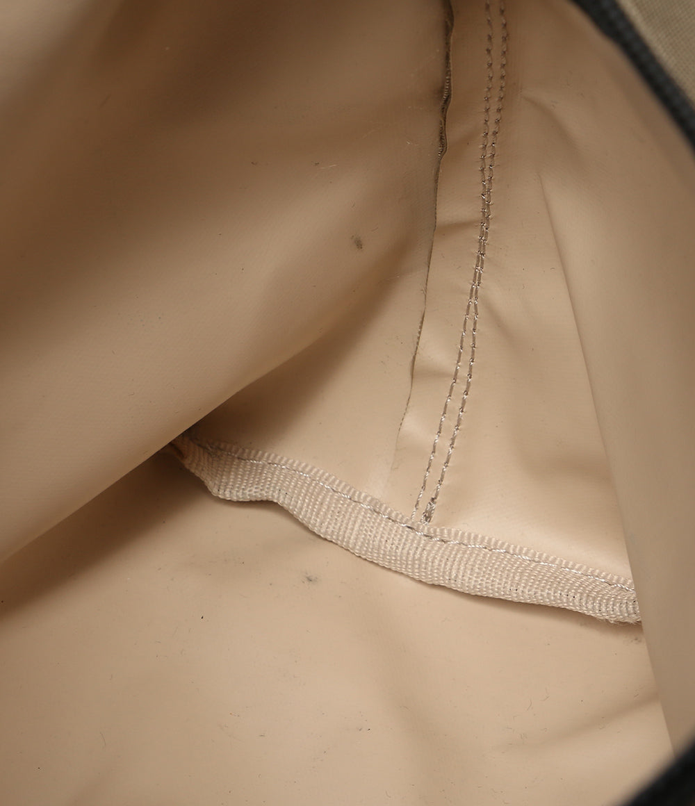 HERVE Chapelier ナイロンスクエアショルダーバッグM マスティック×シルバー 1752N レディース エルベシャプリエ