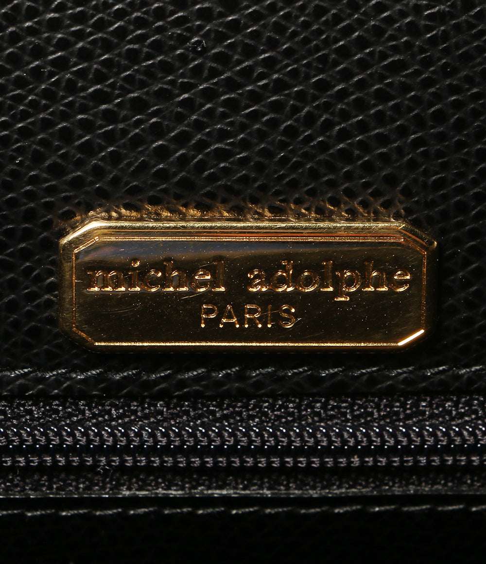 michel adolphe ミッシェル･アドルフ ブリーフケース ブラック ケリーベルト メンズ