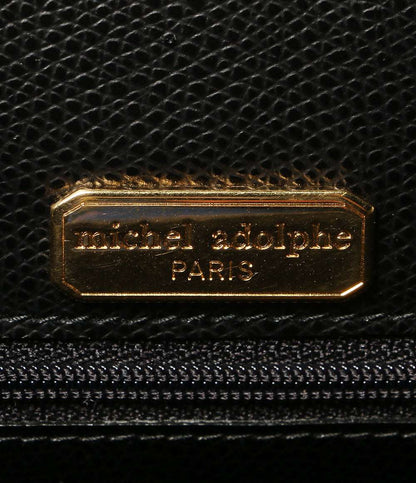 michel adolphe ミッシェル･アドルフ ブリーフケース ブラック ケリーベルト メンズ