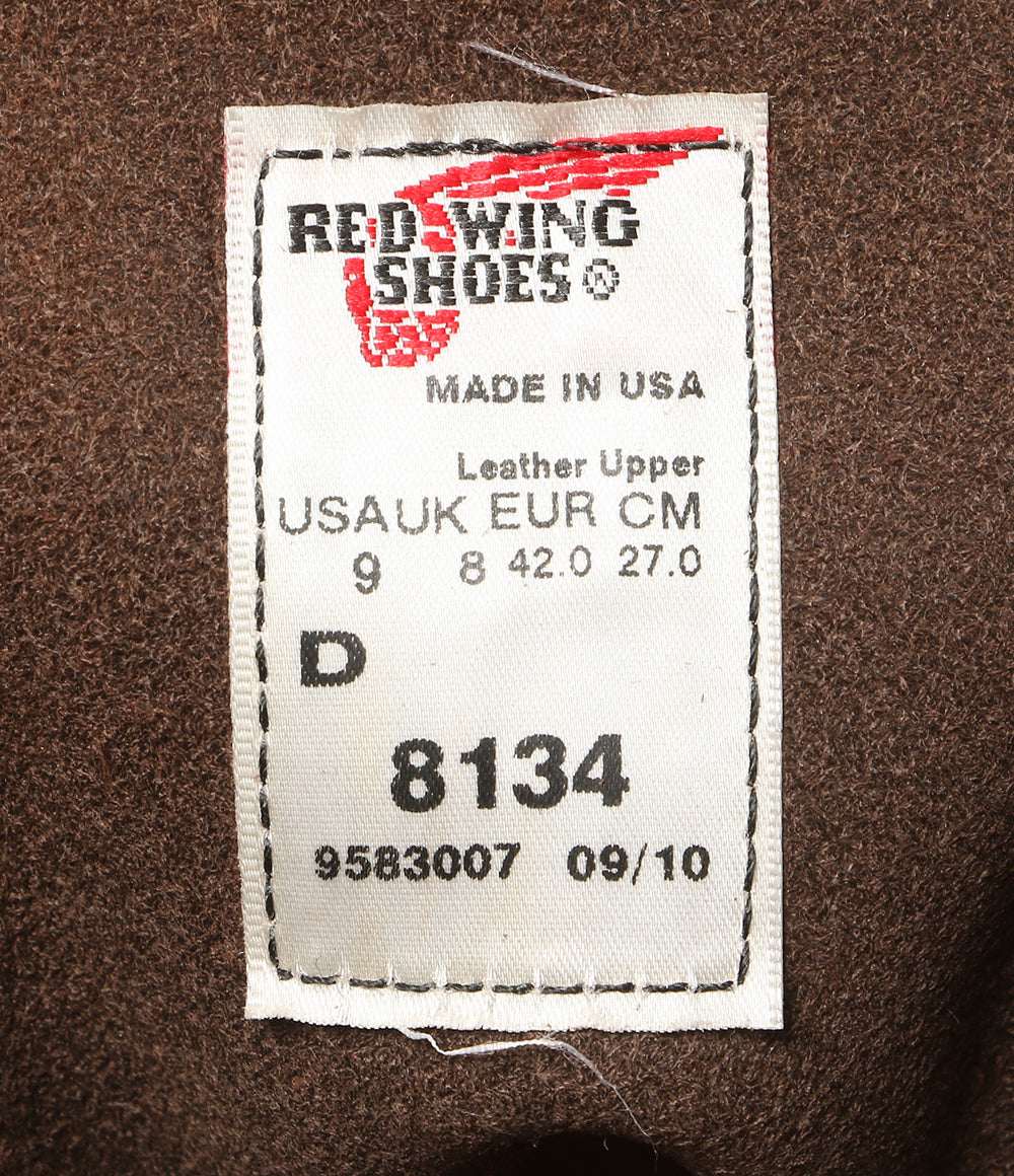 RED WING ブーツ ブラウン 8134 メンズ SIZE 27cm レッドウィング