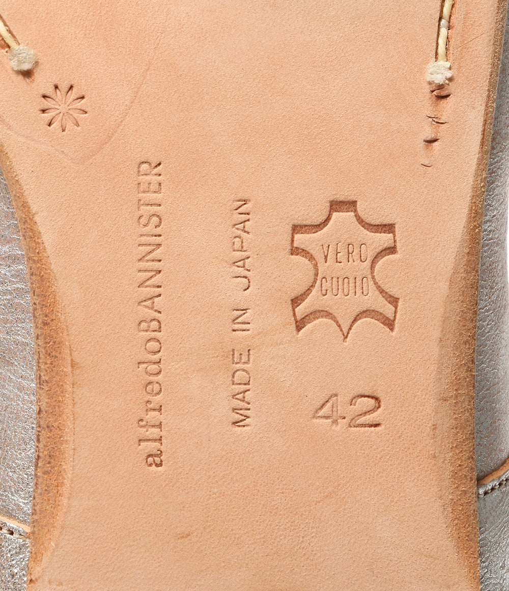 alfredo BANNISTER アルフレッド･バニスター ドレスシューズ シルバー 52341001113 メンズ SIZE 42