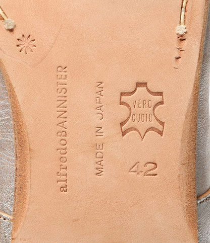 alfredo BANNISTER アルフレッド･バニスター ドレスシューズ シルバー 52341001113 メンズ SIZE 42