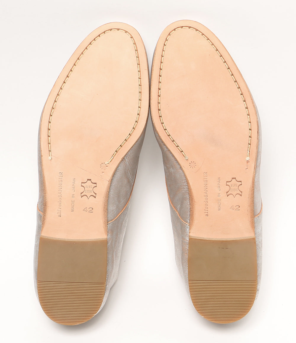 alfredo BANNISTER アルフレッド･バニスター ドレスシューズ シルバー 52341001113 メンズ SIZE 42