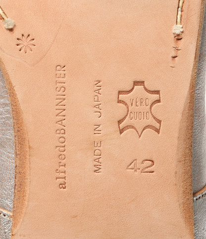 alfredo BANNISTER アルフレッド･バニスター ドレスシューズ シルバー 52341001113 メンズ SIZE 42