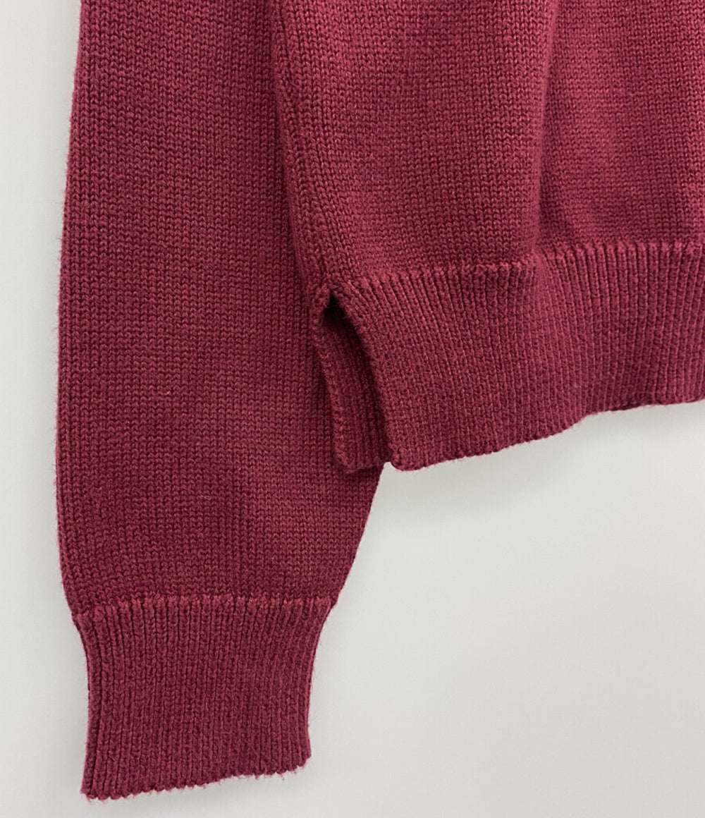 JOHN SMEDLEY ニット ボルドー メンズ SIZE S ジョンスメドレー