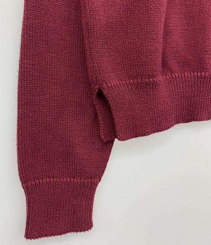 JOHN SMEDLEY ニット ボルドー メンズ SIZE S ジョンスメドレー