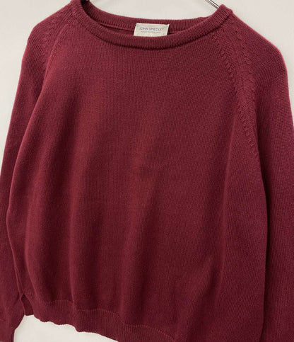 JOHN SMEDLEY ニット ボルドー メンズ SIZE S ジョンスメドレー