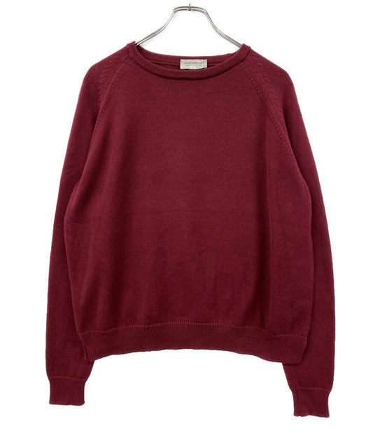 JOHN SMEDLEY ニット ボルドー メンズ SIZE S ジョンスメドレー