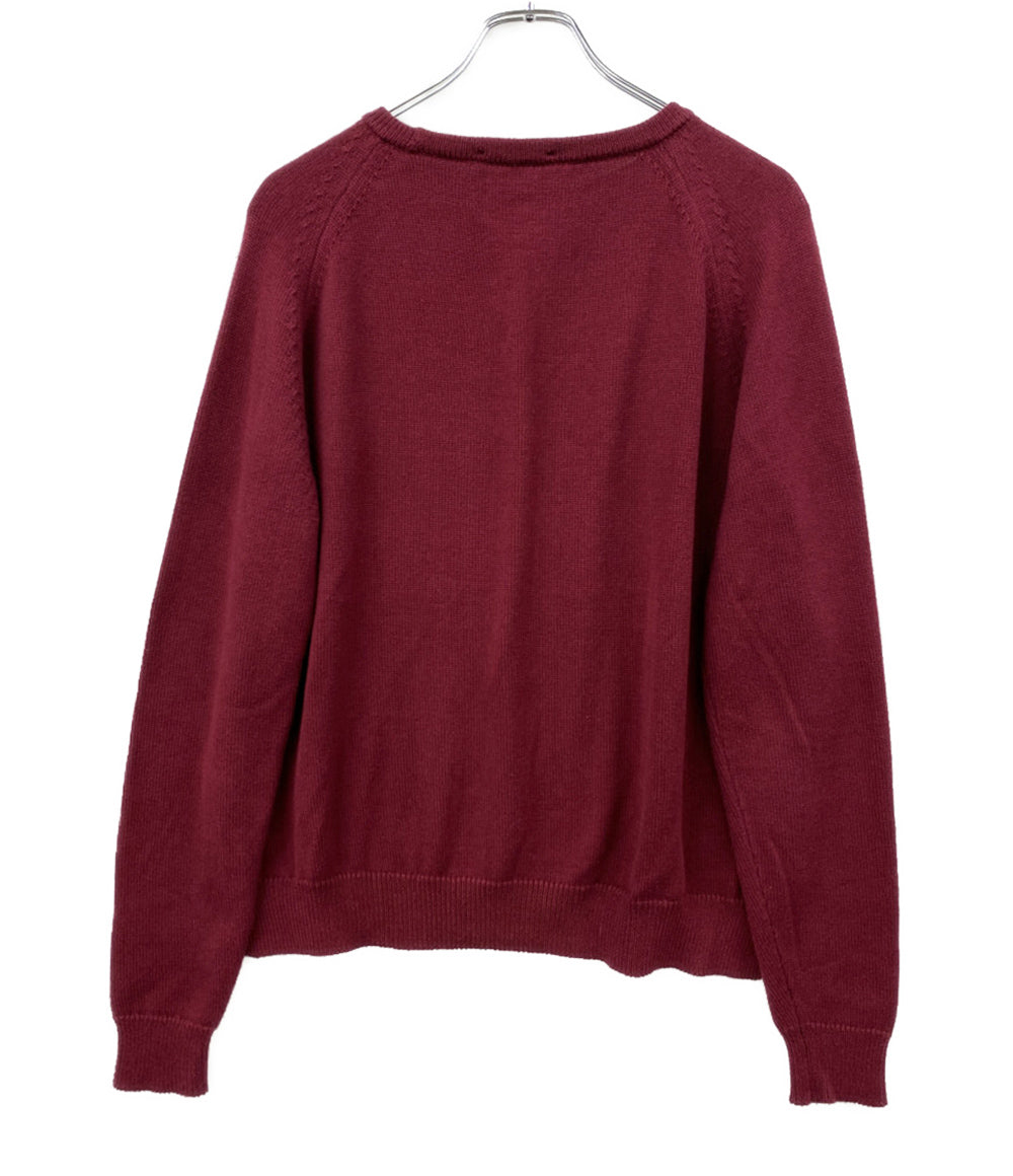 JOHN SMEDLEY ニット ボルドー メンズ SIZE S ジョンスメドレー