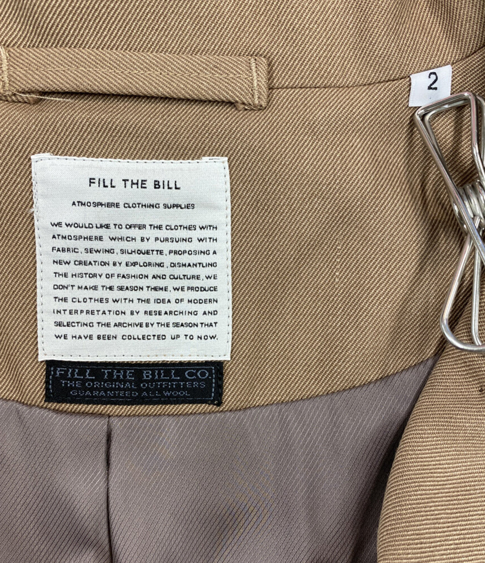 Fill the bill フィルザビル トレンチコート ベージュ レディース SIZE 2