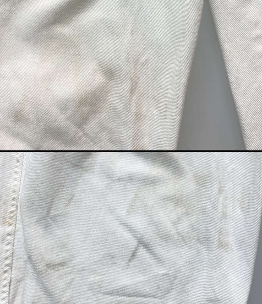 ASPESI パンツ ホワイト コットン レディース SIZE 38 アスペジ