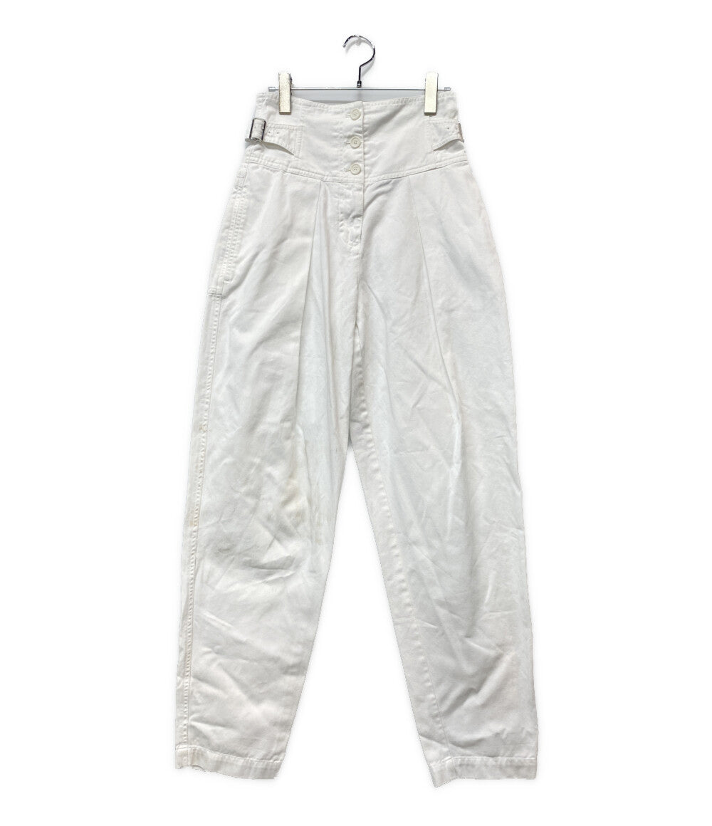 ASPESI パンツ ホワイト コットン レディース SIZE 38 アスペジ