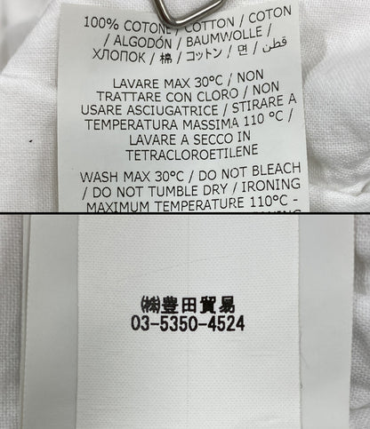 ASPESI パンツ ホワイト コットン レディース SIZE 38 アスペジ