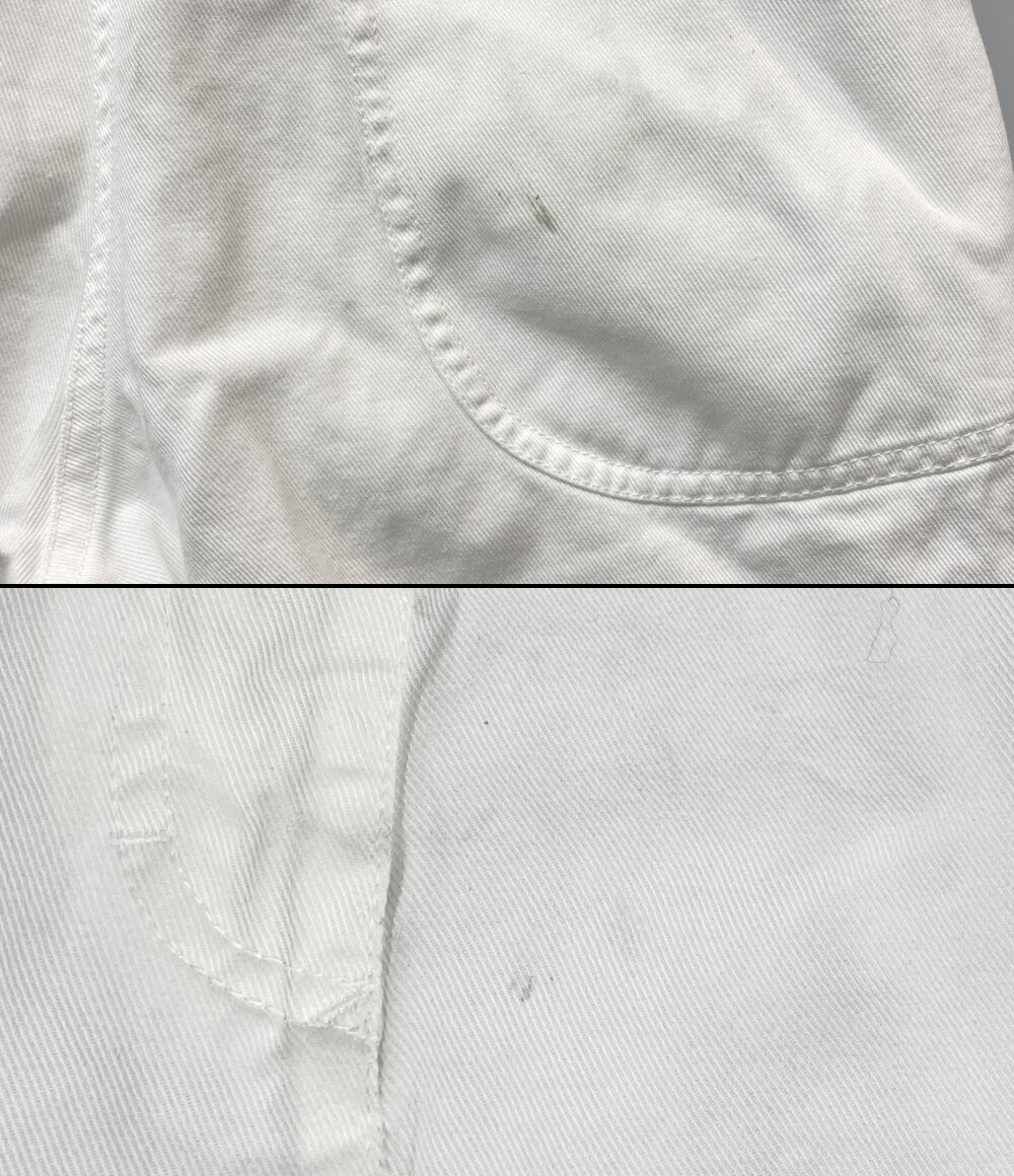 ASPESI パンツ ホワイト コットン レディース SIZE 38 アスペジ