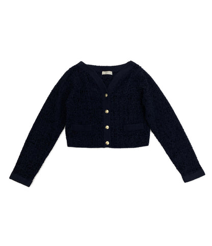 CELFORD ニットセットアップ ネイビー ツイード CWN0235034 レディース SIZE 38 セルフォード