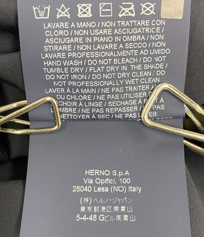 HERNO シャツジャケット ネイビー GI000318U メンズ SIZE 46 ヘルノ
