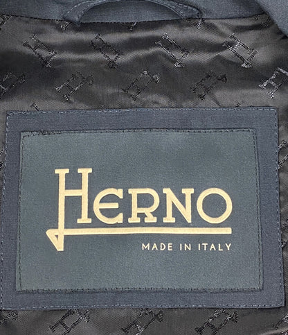 HERNO ステンカラーコート IM000312U ブルー メンズ SIZE 48 ヘルノ