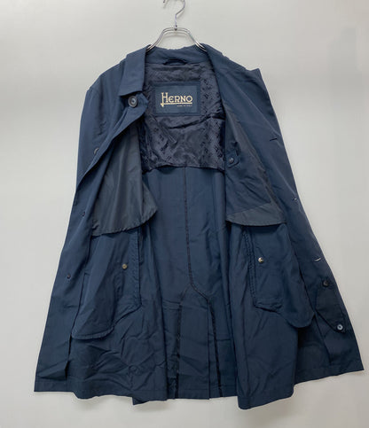 HERNO ステンカラーコート IM000312U ブルー メンズ SIZE 48 ヘルノ