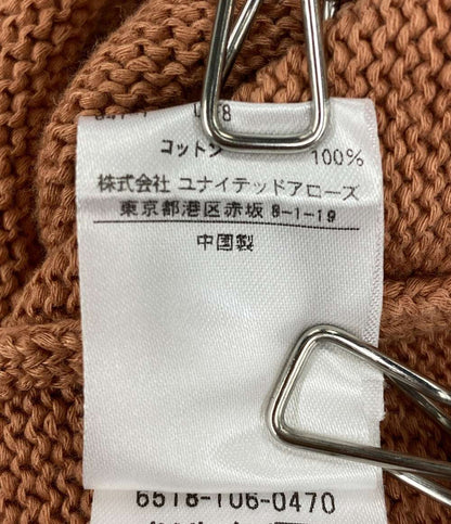 美品 Drawer 天竺ショートスリーブニット オレンジ 6518-106-0470 レディース SIZE - ドゥロワー