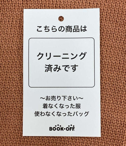 美品 Drawer 天竺ショートスリーブニット オレンジ 6518-106-0470 レディース SIZE - ドゥロワー