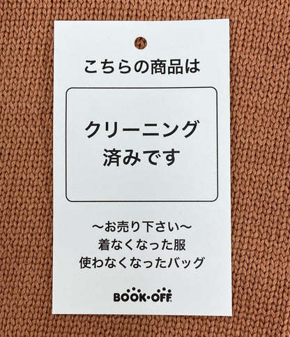 美品 Drawer 天竺ショートスリーブニット オレンジ 6518-106-0470 レディース SIZE - ドゥロワー