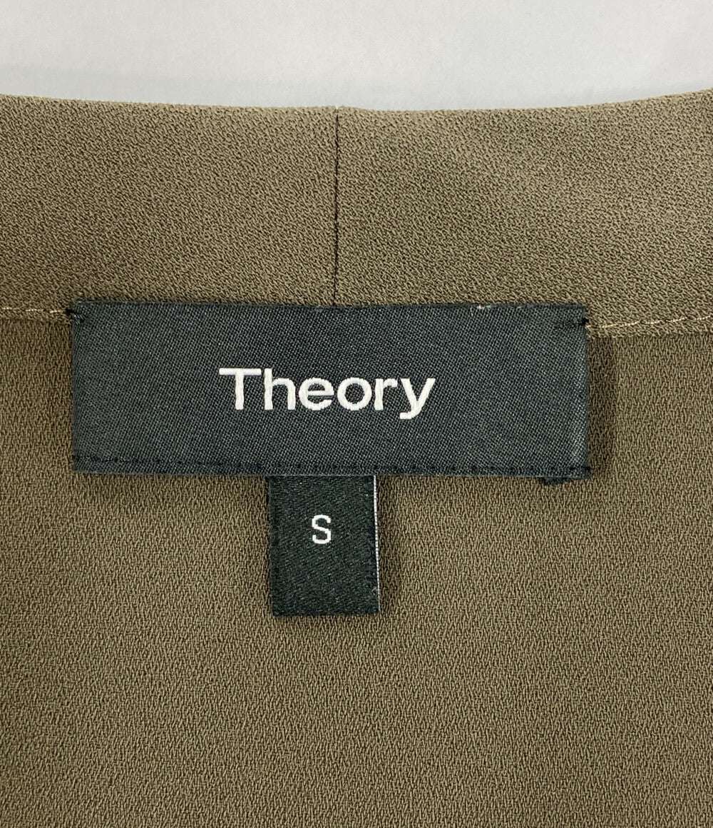 美品 theory ボウタイブラウス 20AW レディース SIZE S セオリー