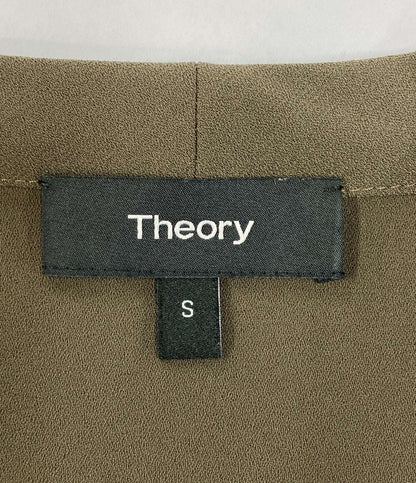 美品 theory ボウタイブラウス 20AW レディース SIZE S セオリー