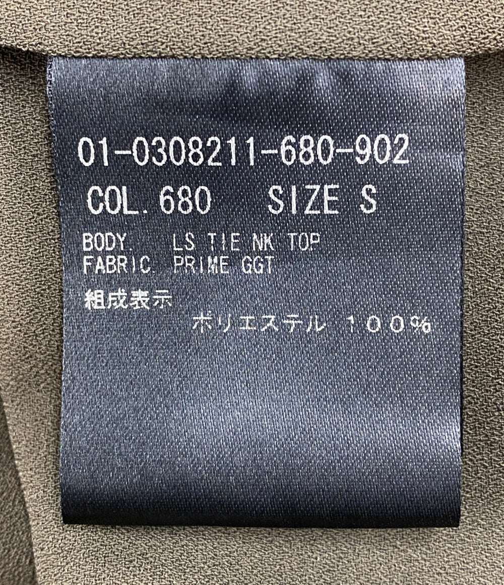 美品 theory ボウタイブラウス 20AW レディース SIZE S セオリー