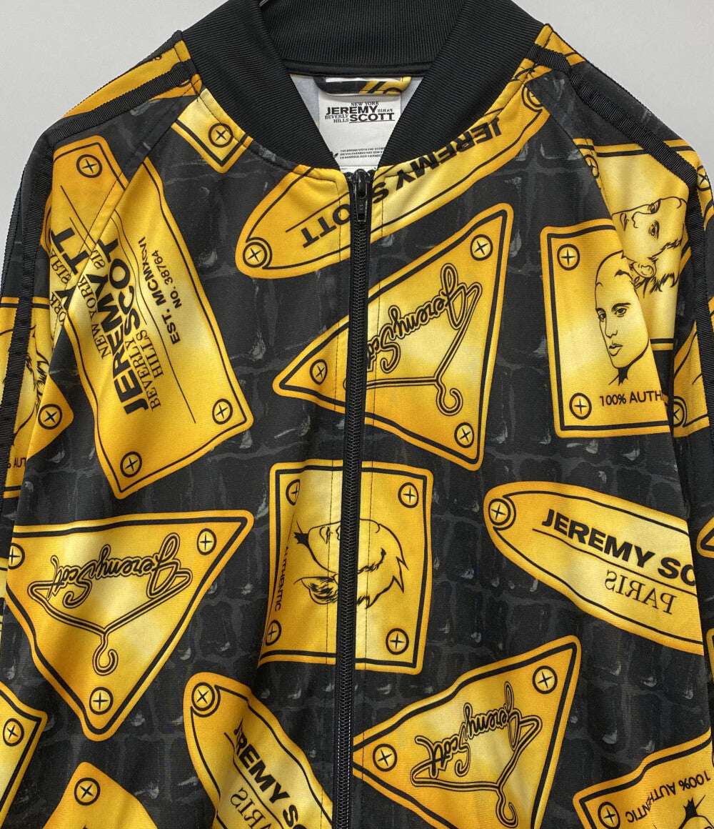 美品 adidas×Jeremy Scott ジェレミー スコット トラックジャケット G76059 メンズ SIZE O アディダス