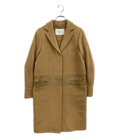Max Mara コート 羊革 キャメル 10861423000 レディース SIZE 40 マックスマーラ