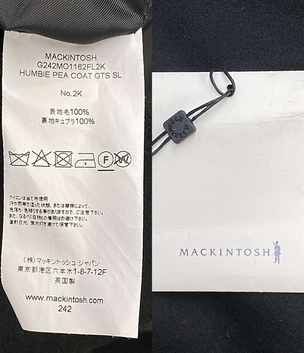 MACKINTOSH ピーコート HUMBIE PEA COAT GTS SL 242MO1162FL2K レディース SIZE 34 マッキントッシュ