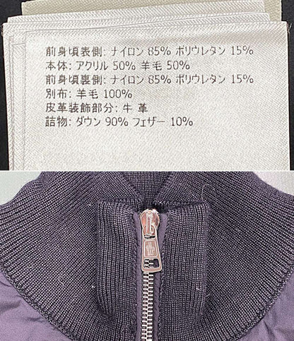 MONCLER ダウンジャケット MAGLIONETRICOTCARDIGAN E20919422800 レディース SIZE M モンクレール