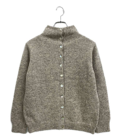 美品 ESTELLE エステール カーディガン ウール100 450321 レディース SIZE F