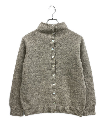 美品 ESTELLE エステール カーディガン ウール100 450321 レディース SIZE F