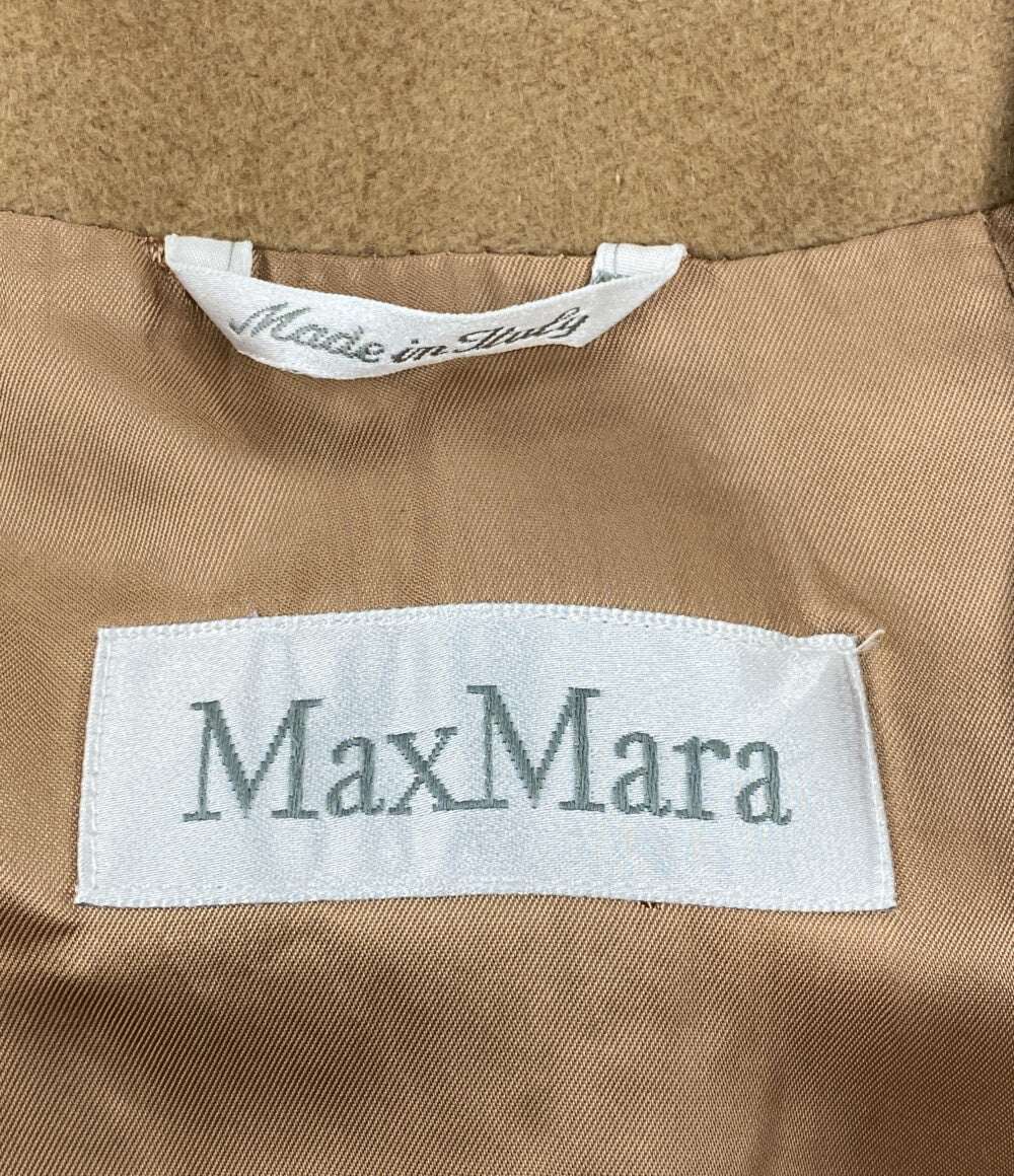 MAX MARA コート ウール キャメル レディース SIZE 42 マックスマーラ