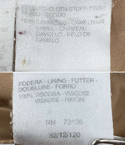 MAX MARA コート ウール キャメル レディース SIZE 42 マックスマーラ