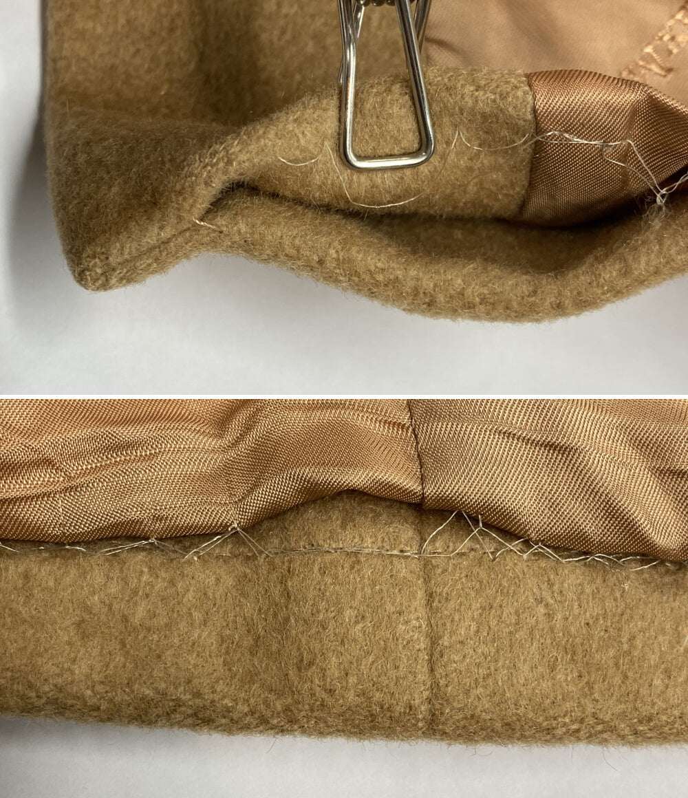 MAX MARA コート ウール キャメル レディース SIZE 42 マックスマーラ