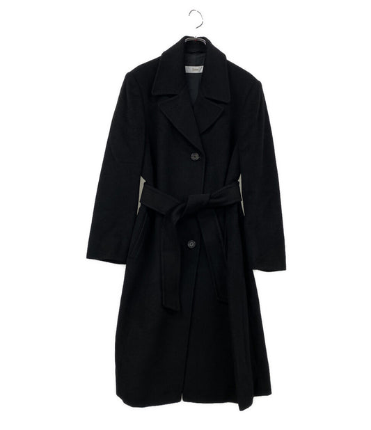 HERNO シングルコート ブラック 裏地総柄 レディース SIZE 46 ヘルノ