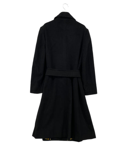 HERNO シングルコート ブラック 裏地総柄 レディース SIZE 46 ヘルノ