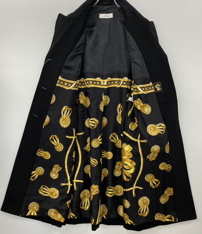 HERNO シングルコート ブラック 裏地総柄 レディース SIZE 46 ヘルノ