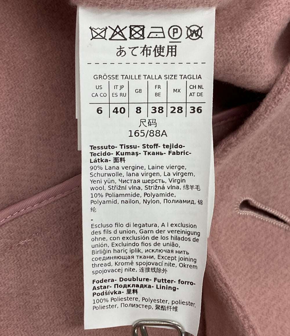 MAX MARA Weekend コート pz tg lotto ピンク レディース SIZE 40 マックスマーラウィークエンド