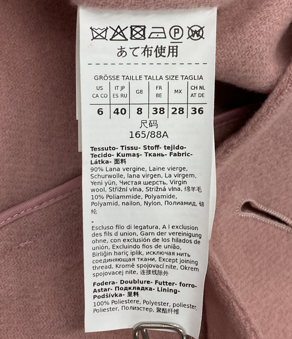 MAX MARA Weekend コート pz tg lotto ピンク レディース SIZE 40 マックスマーラウィークエンド