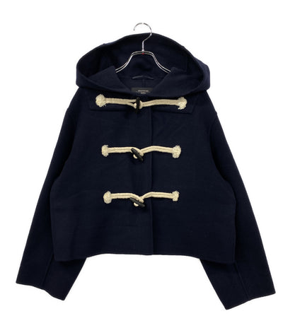 MAX MARA Weekend ダッフルコート フード付き ネイビー レディース SIZE 40 マックスマーラウィークエンド
