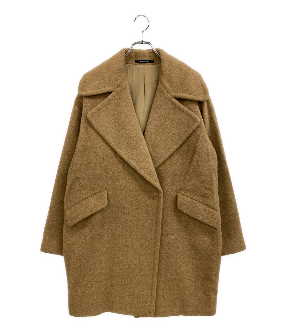 美品 tagliatore コート ブラウン アルパカ AGATHA91UIC038A503 レディース SIZE 42 タリアトーレ