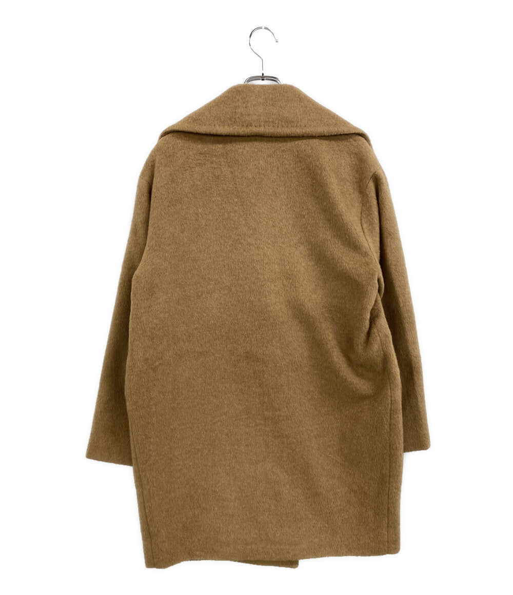 美品 tagliatore コート ブラウン アルパカ AGATHA91UIC038A503 レディース SIZE 42 タリアトーレ