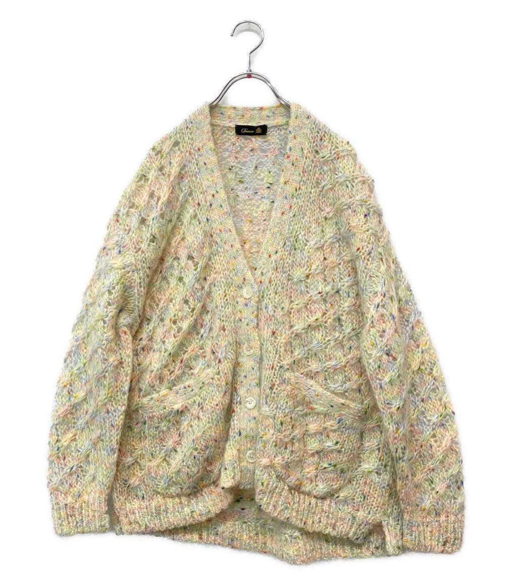 美品 Drawer カーディガン 6515-199-0631 24AW モヘヤミックス レディース SIZE - ドゥロワー