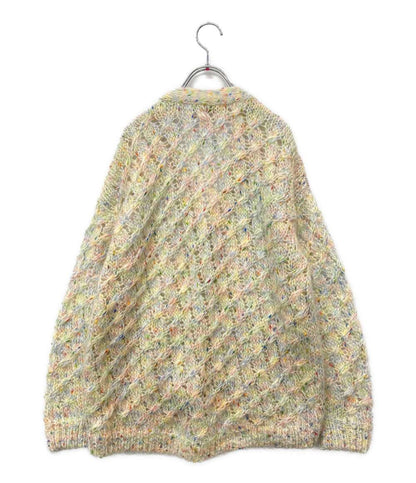 美品 Drawer カーディガン 6515-199-0631 24AW モヘヤミックス レディース SIZE - ドゥロワー