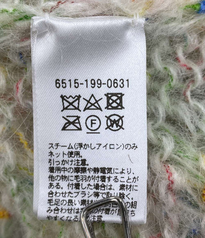 美品 Drawer カーディガン 6515-199-0631 24AW モヘヤミックス レディース SIZE - ドゥロワー